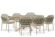 4 Seasons Outdoor Calma/Matara 220x115 cm dining tuinset 7-delig