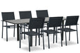 Presto Brentino/Montaro 140/240x90 cm dining tuinset 7-delig