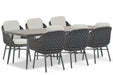 Santika Yovan/Matale 240 cm dining tuinset 7-delig