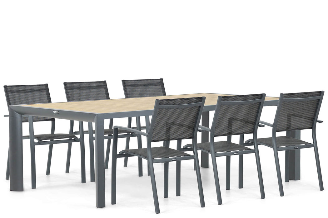 Lifestyle Sella/Borello 240 cm dining tuinset 7-delig