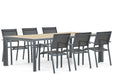 Lifestyle Sella/Borello 240 cm dining tuinset 7-delig