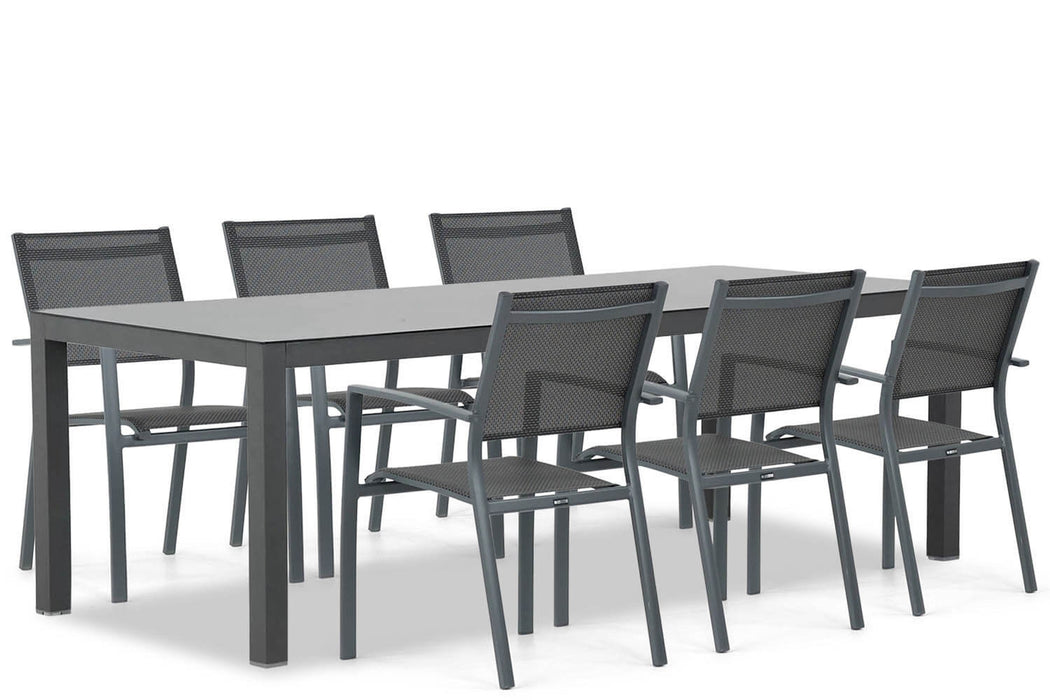 Lifestyle Sella/Madras 220 cm dining tuinset 7-delig