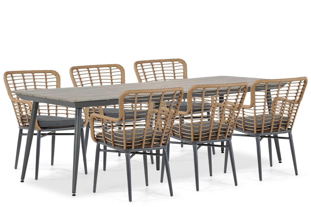 De Laan Toledo/Matale 240 cm dining tuinset 7-delig - 24532