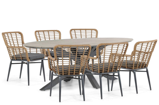 De Laan Toledo/Matara 220 cm dining tuinset 7-delig - 24533