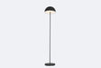 Buiten vloerlamp mushroom zwart oplaadbaar 3-staps dimbaar - Keira
