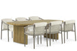 4 Seasons Outdoor Allora/Falcon 240 cm dining tuinset 7-delig - 22967