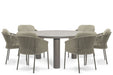 4 Seasons Outdoor Florence/Arancia 150 cm dining tuinset 7-delig