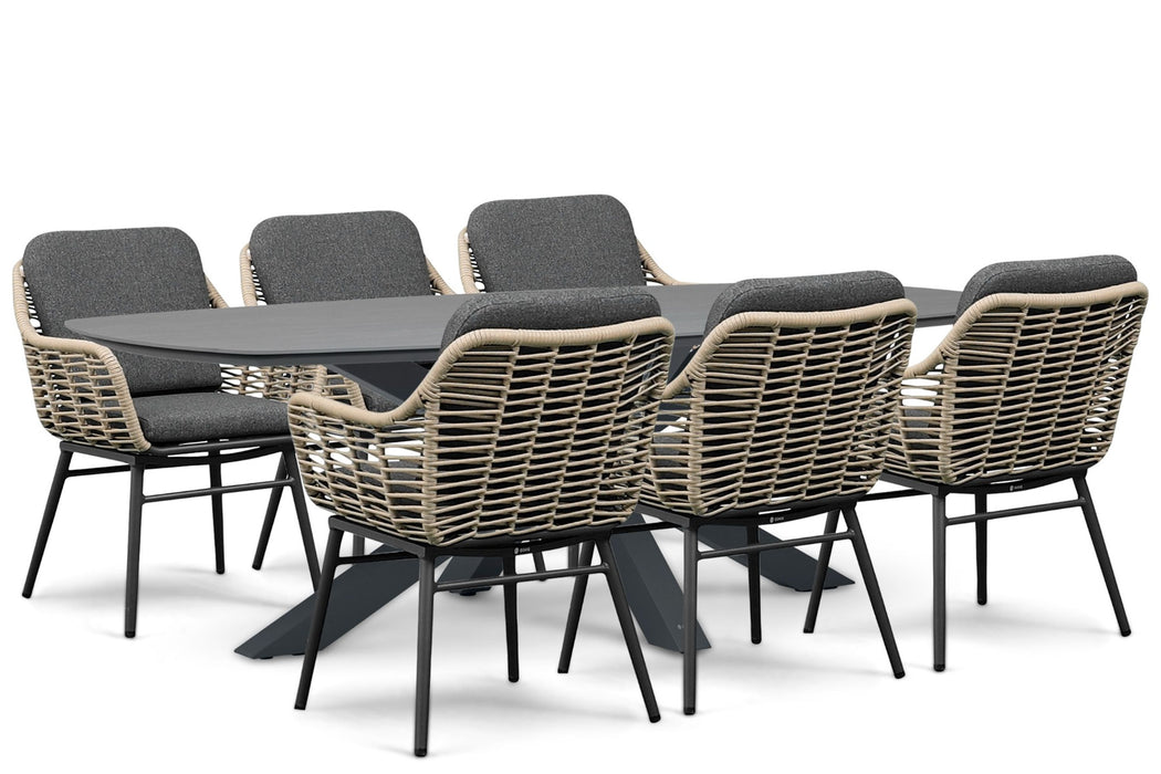 Coco Antoni/Voyage 240x120 cm dining tuinset 7-delig