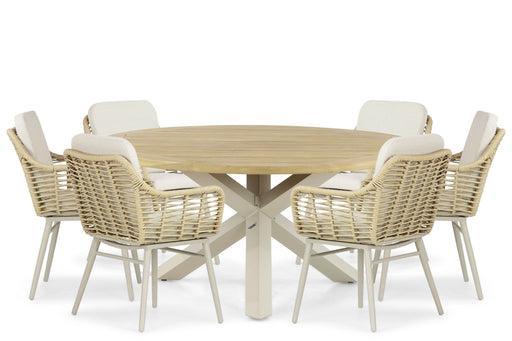 Coco Antoni/Rockville 160 cm dining tuinset 7-delig - 22909