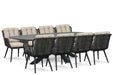 Coco Custa/Voyage 300x120 cm dining tuinset 9-delig