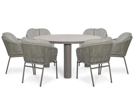 Coco Livo/Arancia 150 cm dining tuinset 7-delig