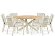 Coco Sevilla/Ancona 150 cm dining tuinset 7-delig