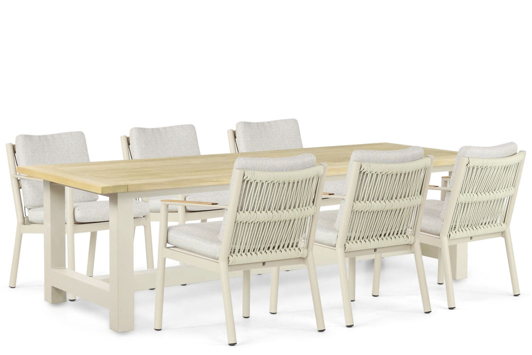 Coco Sevilla/San Francisco 260 cm dining tuinset 7-delig