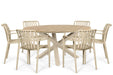 Domani Alba/Ancona 150 cm dining tuinset 7-delig
