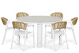 Domani Toscano/Arancia 150 cm dining tuinset 7-delig - 26424