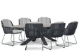 Domani Trivento/Lunea 240x120 cm dining tuinset 7-delig