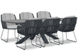 Domani Trivento/Voyage 240x120 cm dining tuinset 7-delig