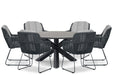 Domani Trivento/Xento 150 cm dining tuinset 7-delig
