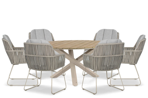 Domani Trivento/Ancona 150 cm dining tuinset 7-delig