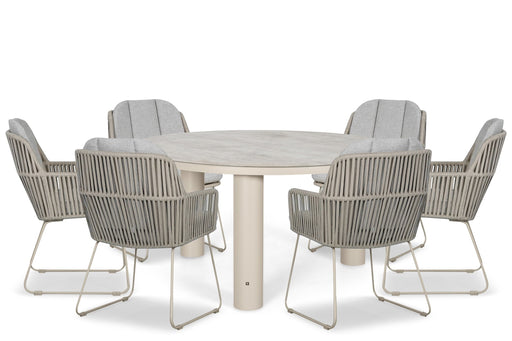Domani Trivento/Arancia 150 cm dining tuinset 7-delig