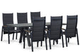 Lifestyle Essence/Monza 230x100 cm dining tuinset 7-delig