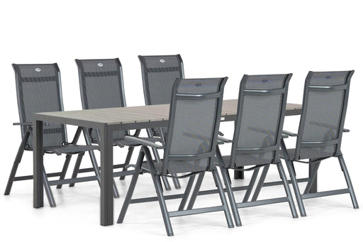Hartman Alice/Young 217 cm dining tuinset 7-delig