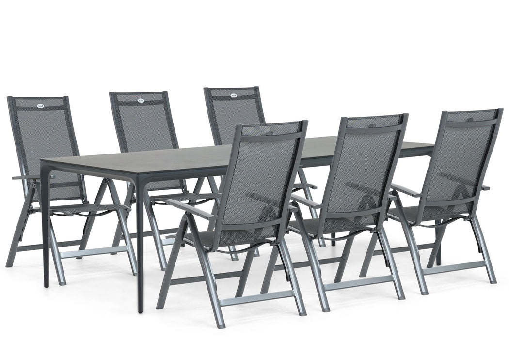Hartman Royal Club/Cesar 220 cm dining tuinset 7-delig