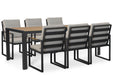 Lifestyle Alessio/Creta 210x90 cm dining tuinset 7-delig - 25700