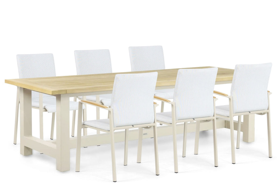 Lifestyle Brandon/San Francisco 260 cm dining tuinset 7-delig - 22886