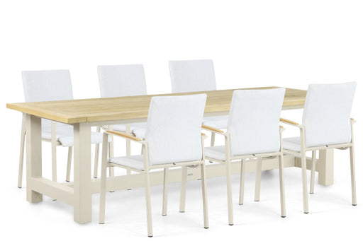 Lifestyle Brandon/San Francisco 260 cm dining tuinset 7-delig - 22886