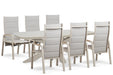 Lifestyle Essence/Belluno 220x100 cm dining tuinset 7-delig