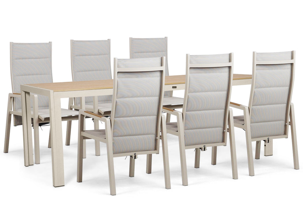 Lifestyle Essence/Creta 210x90 cm dining tuinset 7-delig - 25742