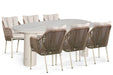 Lifestyle Marbella/Guave 240x120 cm dining tuinset 7-delig