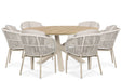 Lifestyle Monaco/Ancona 150 cm dining tuinset 7-delig - 25902