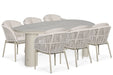 Lifestyle Monaco/Guave 240x120 cm dining tuinset 7-delig