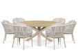 Lifestyle Monaco/Rockville 160 cm dining tuinset 7-delig - 25909