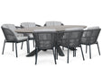 Lifestyle Monaco/Lunea 240x120 cm dining tuinset 7-delig