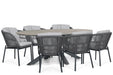 Lifestyle Monaco/Matara 220x115 cm dining tuinset 7-delig - 25923