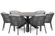 Lifestyle Monaco/Xento 150 cm dining tuinset 7-delig
