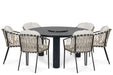 Lifestyle Morano/Arancia 150 cm dining tuinset 7-delig - 25828