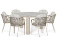 Lifestyle Morano/Arancia 150 cm dining tuinset 7-delig - 25832