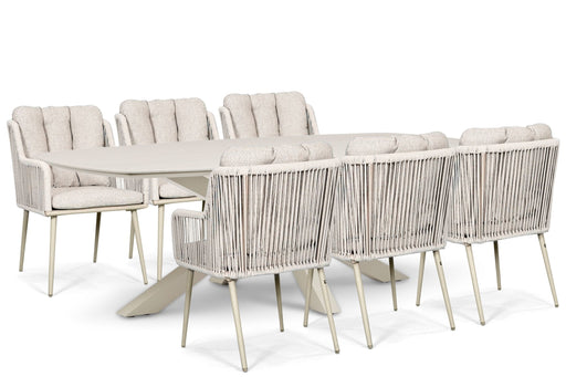 Lifestyle Tivoli/Voyage 240x120 cm dining tuinset 7-delig - 25874