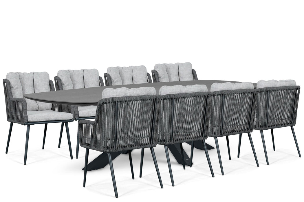 Lifestyle Tivoli/Voyage 300x120 cm dining tuinset 9-delig - 25895