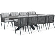 Lifestyle Tivoli/Voyage 300x120 cm dining tuinset 9-delig - 25895