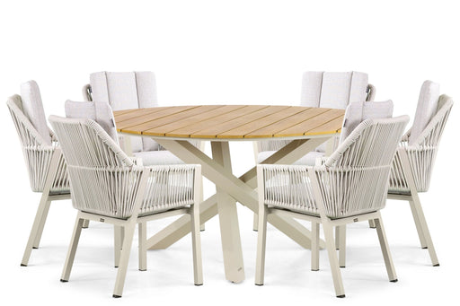 Lifestyle Verona/Ancona 150 cm dining tuinset 7-delig - 23049