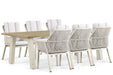 Lifestyle Verona/Glasgow 240 cm dining tuinset 7-delig