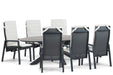 Lifestyle Vivaro/Lunea 240x120 cm dining tuinset 7-delig