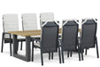 Lifestyle Vivaro/Cardiff 240x100 cm dining tuinset 7-delig - 25661