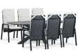 Lifestyle Vivaro/Voyage 240x120 cm dining tuinset 7-delig