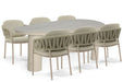 4 Seasons Outdoor Calma/Guave 240x120 cm dining tuinset 7-delig